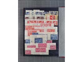 1945/53 (ca.), postfrische, ungebrauchte und gestempelte Partie in 3 Steckbüchern, dabei u.a. einige Poschta, Bl. 2(4), Bl. 4