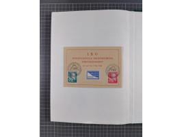 1945/48, Kontrollrat und Bizone, postfrische, ungebrauchte und gestempelte reichhaltige Partie in vier Steckbüchern, dabei me