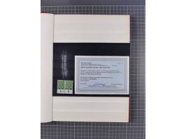 1945/48, Kontrollrat und Bizone, postfrische, ungebrauchte und gestempelte reichhaltige Partie in vier Steckbüchern, dabei me