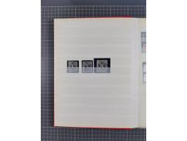 1945/48, Kontrollrat und Bizone, postfrische, ungebrauchte und gestempelte reichhaltige Partie in vier Steckbüchern, dabei me