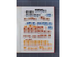 1945/48, Kontrollrat und Bizone, postfrische, ungebrauchte und gestempelte reichhaltige Partie in vier Steckbüchern, dabei me