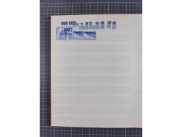 1945/48, Kontrollrat und Bizone, postfrische, ungebrauchte und gestempelte reichhaltige Partie in vier Steckbüchern, dabei me