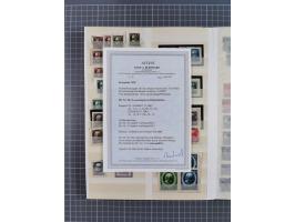 1920/59, postfrische, ungebrauchte und gestempelte interessante Partie in 2 Steckbüchern, dabei diverse Sätze Mi. 1-17, 30 (4