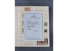 1920/59, postfrische, ungebrauchte und gestempelte interessante Partie in 2 Steckbüchern, dabei diverse Sätze Mi. 1-17, 30 (4