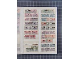 1920/59, postfrische, ungebrauchte und gestempelte interessante Partie in 2 Steckbüchern, dabei diverse Sätze Mi. 1-17, 30 (4