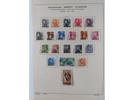 1920/59, postfrische, ungebrauchte und gestempelte interessante Partie in 2 Steckbüchern, dabei diverse Sätze Mi. 1-17, 30 (4