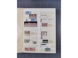 1920/59, postfrische, ungebrauchte und gestempelte interessante Partie in 2 Steckbüchern, dabei diverse Sätze Mi. 1-17, 30 (4