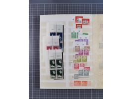 1920/59, postfrische, ungebrauchte und gestempelte interessante Partie in 2 Steckbüchern, dabei diverse Sätze Mi. 1-17, 30 (4