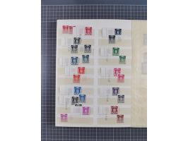 1920/59, postfrische, ungebrauchte und gestempelte interessante Partie in 2 Steckbüchern, dabei diverse Sätze Mi. 1-17, 30 (4