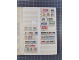 1914/20 (ca.), ungebrauchte, teils postfrische, und gestempelte Partie im Steckbuch, dabei Dorpat, Bialystock 1-2, etc.