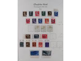 1939/44 (ca.), postfrische, ungebrauchte und gestempelte Partie im Steckbuch, dabei u. A. Theresienstadt (3), GG I-III, Belgi