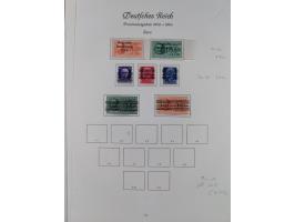 1939/44 (ca.), postfrische, ungebrauchte und gestempelte Partie im Steckbuch, dabei u. A. Theresienstadt (3), GG I-III, Belgi