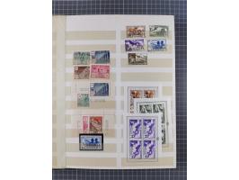1939/44 (ca.), postfrische, ungebrauchte und gestempelte Partie im Steckbuch, dabei u. A. Theresienstadt (3), GG I-III, Belgi