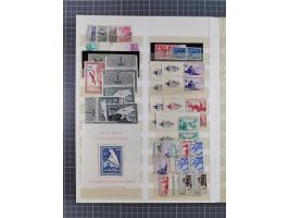 1939/44 (ca.), postfrische, ungebrauchte und gestempelte Partie im Steckbuch, dabei u. A. Theresienstadt (3), GG I-III, Belgi