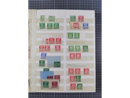 1939/44 (ca.), postfrische, ungebrauchte und gestempelte Partie im Steckbuch, dabei u. A. Theresienstadt (3), GG I-III, Belgi