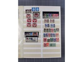 1939/44 (ca.), postfrische, ungebrauchte und gestempelte Partie im Steckbuch, dabei u. A. Theresienstadt (3), GG I-III, Belgi