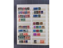 1939/44 (ca.), postfrische, ungebrauchte und gestempelte Partie im Steckbuch, dabei u. A. Theresienstadt (3), GG I-III, Belgi