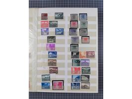 1939/44 (ca.), postfrische, ungebrauchte und gestempelte Partie im Steckbuch, dabei u. A. Theresienstadt (3), GG I-III, Belgi