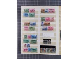 1939/44 (ca.), postfrische, ungebrauchte und gestempelte Partie im Steckbuch, dabei u. A. Theresienstadt (3), GG I-III, Belgi