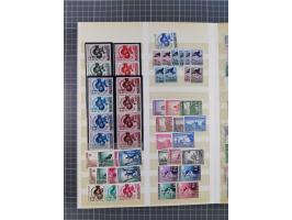 1939/44 (ca.), postfrische, ungebrauchte und gestempelte Partie im Steckbuch, dabei u. A. Theresienstadt (3), GG I-III, Belgi