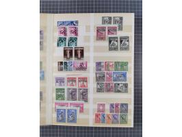 1939/44 (ca.), postfrische, ungebrauchte und gestempelte Partie im Steckbuch, dabei u. A. Theresienstadt (3), GG I-III, Belgi