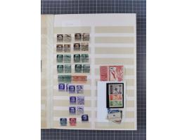 1939/44 (ca.), postfrische, ungebrauchte und gestempelte Partie im Steckbuch, dabei u. A. Theresienstadt (3), GG I-III, Belgi