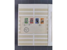 1939/44 (ca.), postfrische, ungebrauchte und gestempelte Partie im Steckbuch, dabei u. A. Theresienstadt (3), GG I-III, Belgi