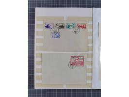 1939/44 (ca.), postfrische, ungebrauchte und gestempelte Partie im Steckbuch, dabei u. A. Theresienstadt (3), GG I-III, Belgi