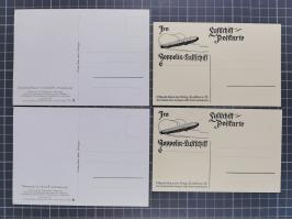1912/38 (ca., interessante Partie, dabei über 100 Zeppelin-Belege, Karten mit 10 Pfg. und 20 Pfg. E.EL.P., Gute Zeppelin-Mark