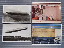 1912/38 (ca., interessante Partie, dabei über 100 Zeppelin-Belege, Karten mit 10 Pfg. und 20 Pfg. E.EL.P., Gute Zeppelin-Mark