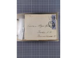 1895/1930, interessante Sammlung “DSP LINIE HAMBURG-WESTAFRIKA I-XLV” mit ca. 190 Briefen, Karten und GSK sowie ein Briefstüc