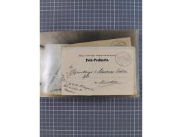 1895/1930, interessante Sammlung “DSP LINIE HAMBURG-WESTAFRIKA I-XLV” mit ca. 190 Briefen, Karten und GSK sowie ein Briefstüc