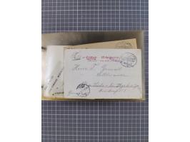 1895/1930, interessante Sammlung “DSP LINIE HAMBURG-WESTAFRIKA I-XLV” mit ca. 190 Briefen, Karten und GSK sowie ein Briefstüc