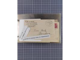 1895/1930, interessante Sammlung “DSP LINIE HAMBURG-WESTAFRIKA I-XLV” mit ca. 190 Briefen, Karten und GSK sowie ein Briefstüc