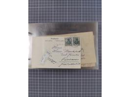 1895/1930, interessante Sammlung “DSP LINIE HAMBURG-WESTAFRIKA I-XLV” mit ca. 190 Briefen, Karten und GSK sowie ein Briefstüc