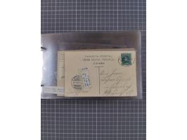 1895/1930, interessante Sammlung “DSP LINIE HAMBURG-WESTAFRIKA I-XLV” mit ca. 190 Briefen, Karten und GSK sowie ein Briefstüc