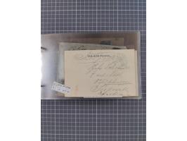 1895/1930, interessante Sammlung “DSP LINIE HAMBURG-WESTAFRIKA I-XLV” mit ca. 190 Briefen, Karten und GSK sowie ein Briefstüc