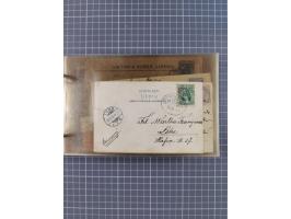 1895/1930, interessante Sammlung “DSP LINIE HAMBURG-WESTAFRIKA I-XLV” mit ca. 190 Briefen, Karten und GSK sowie ein Briefstüc