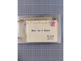 1895/1930, interessante Sammlung “DSP LINIE HAMBURG-WESTAFRIKA I-XLV” mit ca. 190 Briefen, Karten und GSK sowie ein Briefstüc