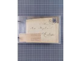 1895/1930, interessante Sammlung “DSP LINIE HAMBURG-WESTAFRIKA I-XLV” mit ca. 190 Briefen, Karten und GSK sowie ein Briefstüc