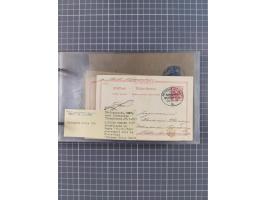 1895/1930, interessante Sammlung “DSP LINIE HAMBURG-WESTAFRIKA I-XLV” mit ca. 190 Briefen, Karten und GSK sowie ein Briefstüc