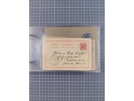 1895/1930, interessante Sammlung “DSP LINIE HAMBURG-WESTAFRIKA I-XLV” mit ca. 190 Briefen, Karten und GSK sowie ein Briefstüc