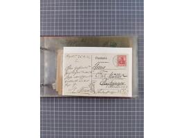 1895/1930, interessante Sammlung “DSP LINIE HAMBURG-WESTAFRIKA I-XLV” mit ca. 190 Briefen, Karten und GSK sowie ein Briefstüc