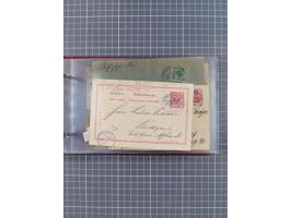 1895/1930, interessante Sammlung “DSP LINIE HAMBURG-WESTAFRIKA I-XLV” mit ca. 190 Briefen, Karten und GSK sowie ein Briefstüc