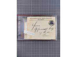 1895/1930, interessante Sammlung “DSP LINIE HAMBURG-WESTAFRIKA I-XLV” mit ca. 190 Briefen, Karten und GSK sowie ein Briefstüc