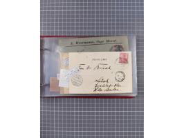 1895/1930, interessante Sammlung “DSP LINIE HAMBURG-WESTAFRIKA I-XLV” mit ca. 190 Briefen, Karten und GSK sowie ein Briefstüc