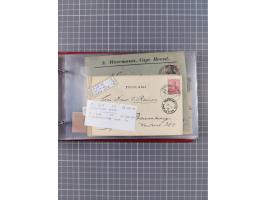 1895/1930, interessante Sammlung “DSP LINIE HAMBURG-WESTAFRIKA I-XLV” mit ca. 190 Briefen, Karten und GSK sowie ein Briefstüc