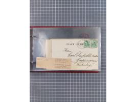 1895/1930, interessante Sammlung “DSP LINIE HAMBURG-WESTAFRIKA I-XLV” mit ca. 190 Briefen, Karten und GSK sowie ein Briefstüc