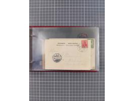 1895/1930, interessante Sammlung “DSP LINIE HAMBURG-WESTAFRIKA I-XLV” mit ca. 190 Briefen, Karten und GSK sowie ein Briefstüc