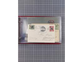 1895/1930, interessante Sammlung “DSP LINIE HAMBURG-WESTAFRIKA I-XLV” mit ca. 190 Briefen, Karten und GSK sowie ein Briefstüc